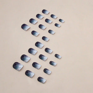 Elegant Minimalist Press-On Nail Set (24pcs) (DESIGN 7439)