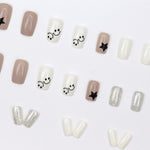 Elegant Minimalist Press-On Nail Set (24pcs) (DESIGN 7547)