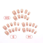 Elegant Minimalist Press-On Nail Set (24pcs) (DESIGN 7504)