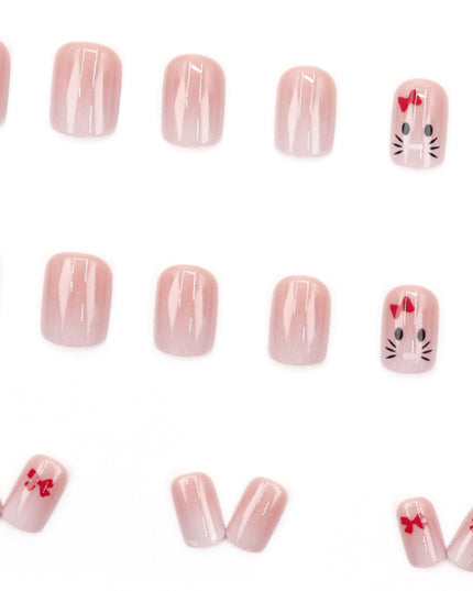 Elegant Minimalist Press-On Nail Set (24pcs) (DESIGN 7542)