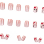 Elegant Minimalist Press-On Nail Set (24pcs) (DESIGN 7542)
