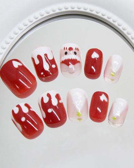 Elegant Minimalist Press-On Nail Set (24pcs) (DESIGN 7403)