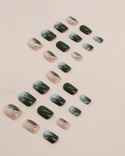 Elegant Minimalist Press-On Nail Set (24pcs) (DESIGN 7372)