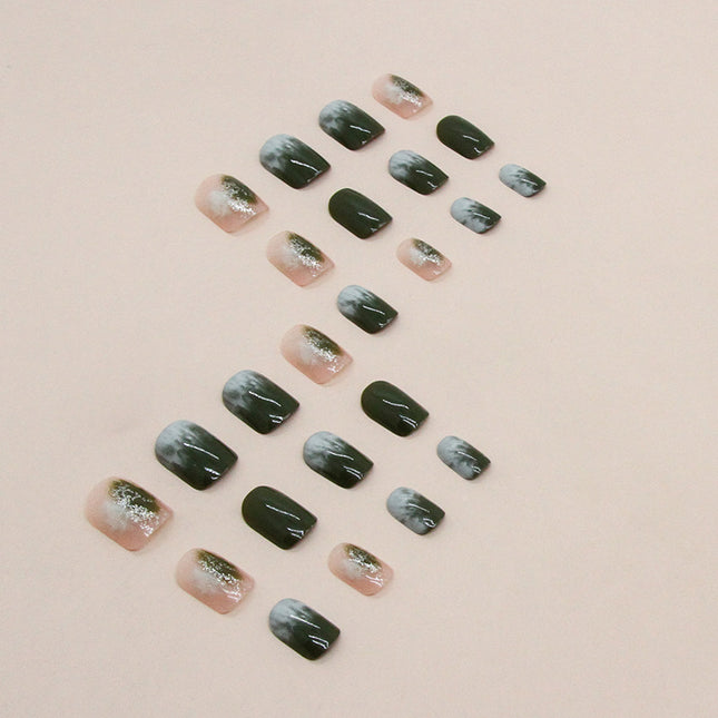 Elegant Minimalist Press-On Nail Set (24pcs) (DESIGN 7372)