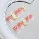 Elegant Minimalist Press-On Nail Set (24pcs) (DESIGN 7405)