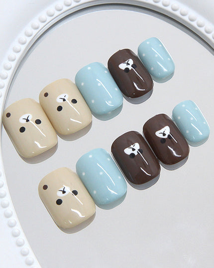 Elegant Minimalist Press-On Nail Set (24pcs) (DESIGN 7313)