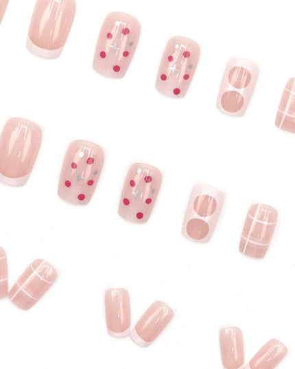 Elegant Minimalist Press-On Nail Set (24pcs) (DESIGN 7563)