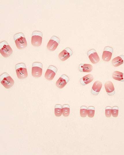 Elegant Minimalist Press-On Nail Set (24pcs) (DESIGN 7459)