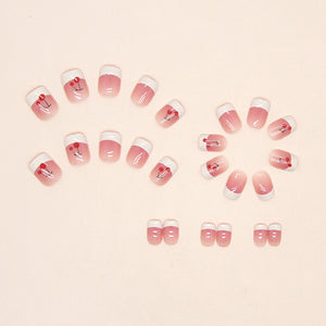 Elegant Minimalist Press-On Nail Set (24pcs) (DESIGN 7459)