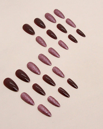 Elegant Minimalist Press-On Nail Set (24pcs) (DESIGN 7480)