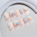 Elegant Minimalist Press-On Nail Set (24pcs) (DESIGN 7309)