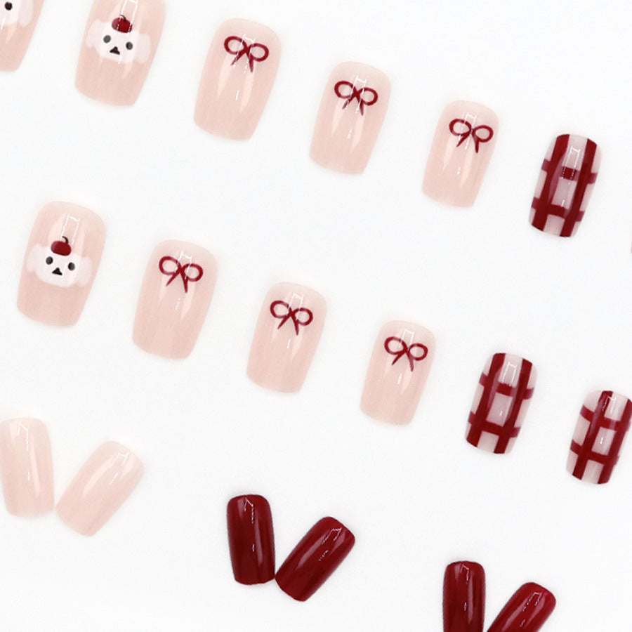 Elegant Minimalist Press-On Nail Set (24pcs) (DESIGN 7564)