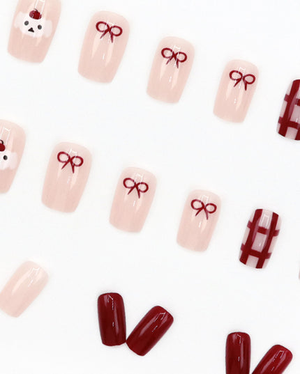 Elegant Minimalist Press-On Nail Set (24pcs) (DESIGN 7564)