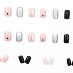 Elegant Minimalist Press-On Nail Set (24pcs) (DESIGN 7548)