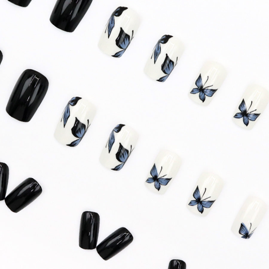 Elegant Minimalist Press-On Nail Set (24pcs) (DESIGN 7589)