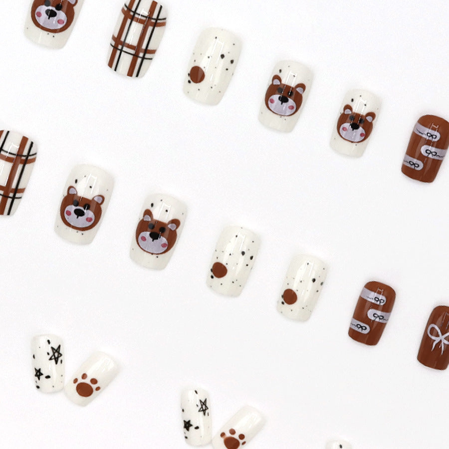 Elegant Minimalist Press-On Nail Set (24pcs) (DESIGN 7603)