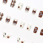 Elegant Minimalist Press-On Nail Set (24pcs) (DESIGN 7603)