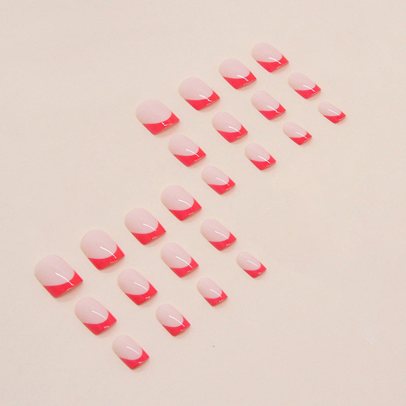 Elegant Minimalist Press-On Nail Set (24pcs) (DESIGN 7398)