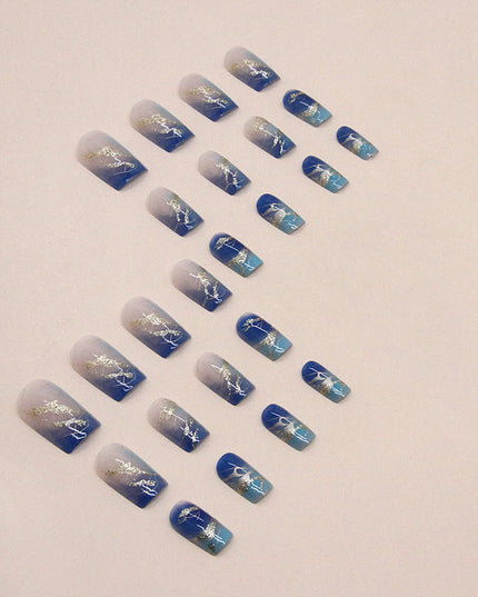Elegant Minimalist Press-On Nail Set (24pcs) (DESIGN 7430)