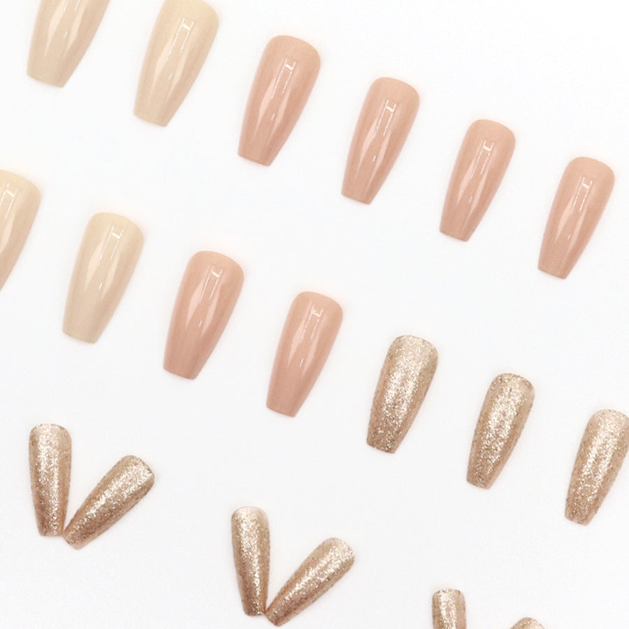 Elegant Minimalist Press-On Nail Set (24pcs) (DESIGN 7633)