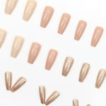 Elegant Minimalist Press-On Nail Set (24pcs) (DESIGN 7633)