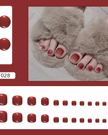 Elegant Minimalist Press-On Nail Set (24pcs) (DESIGN 7493)