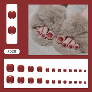 Elegant Minimalist Press-On Nail Set (24pcs) (DESIGN 7493)
