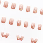 Elegant Minimalist Press-On Nail Set (24pcs) (DESIGN 7595)