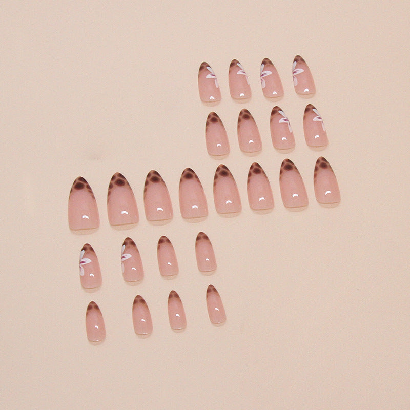 Elegant Minimalist Press-On Nail Set (24pcs) (DESIGN 7388)