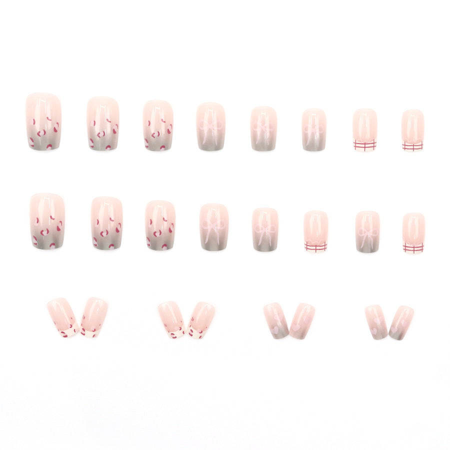 Elegant Minimalist Press-On Nail Set (24pcs) (DESIGN 7557)