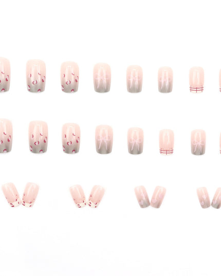 Elegant Minimalist Press-On Nail Set (24pcs) (DESIGN 7557)