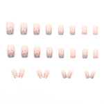 Elegant Minimalist Press-On Nail Set (24pcs) (DESIGN 7557)