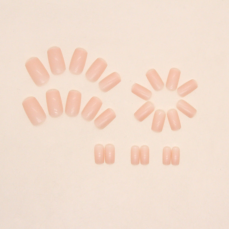 Elegant Minimalist Press-On Nail Set (24pcs) (DESIGN 7462)