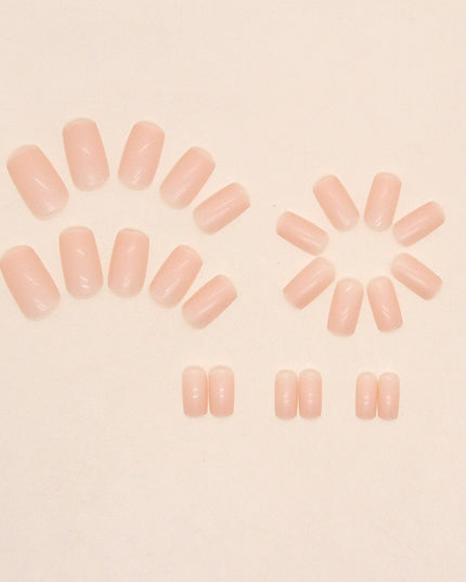 Elegant Minimalist Press-On Nail Set (24pcs) (DESIGN 7462)