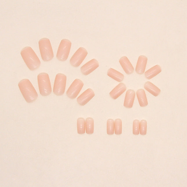 Elegant Minimalist Press-On Nail Set (24pcs) (DESIGN 7462)