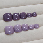 Elegant Minimalist Press-On Nail Set (24pcs) (DESIGN 7496)