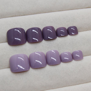 Elegant Minimalist Press-On Nail Set (24pcs) (DESIGN 7496)