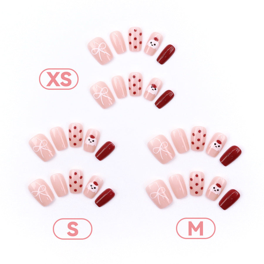 Elegant Minimalist Press-On Nail Set (24pcs) (DESIGN 7533)