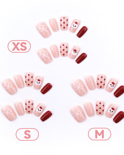Elegant Minimalist Press-On Nail Set (24pcs) (DESIGN 7533)