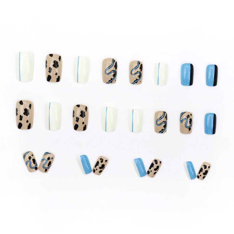 Elegant Minimalist Press-On Nail Set (24pcs) (DESIGN 7593)