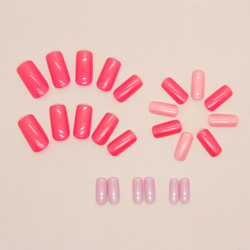 Elegant Minimalist Press-On Nail Set (24pcs) (DESIGN 7437)