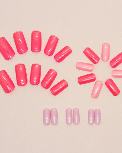 Elegant Minimalist Press-On Nail Set (24pcs) (DESIGN 7437)