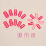 Elegant Minimalist Press-On Nail Set (24pcs) (DESIGN 7437)