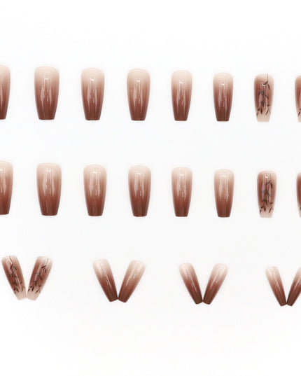 Elegant Minimalist Press-On Nail Set (24pcs) (DESIGN 7622)
