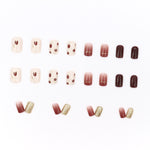 Elegant Minimalist Press-On Nail Set (24pcs) (DESIGN 7647)