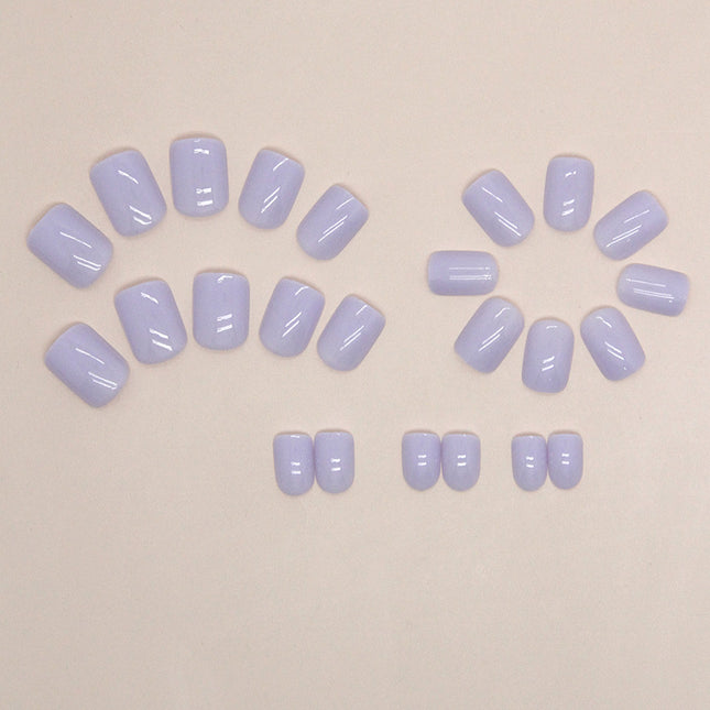 Elegant Minimalist Press-On Nail Set (24pcs) (DESIGN 7468)
