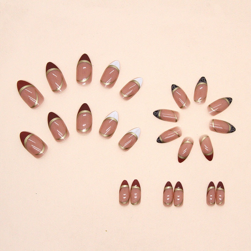 Elegant Minimalist Press-On Nail Set (24pcs) (DESIGN 7385)