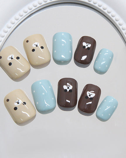 Elegant Minimalist Press-On Nail Set (24pcs) (DESIGN 7313)