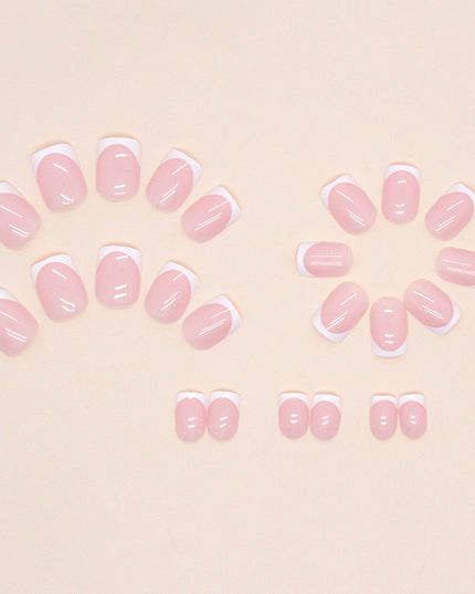 Elegant Minimalist Press-On Nail Set (24pcs) (DESIGN 7383)