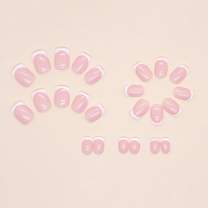 Elegant Minimalist Press-On Nail Set (24pcs) (DESIGN 7383)
